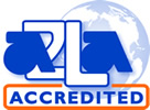 A2LA Laboratory Accreditation Certificate
